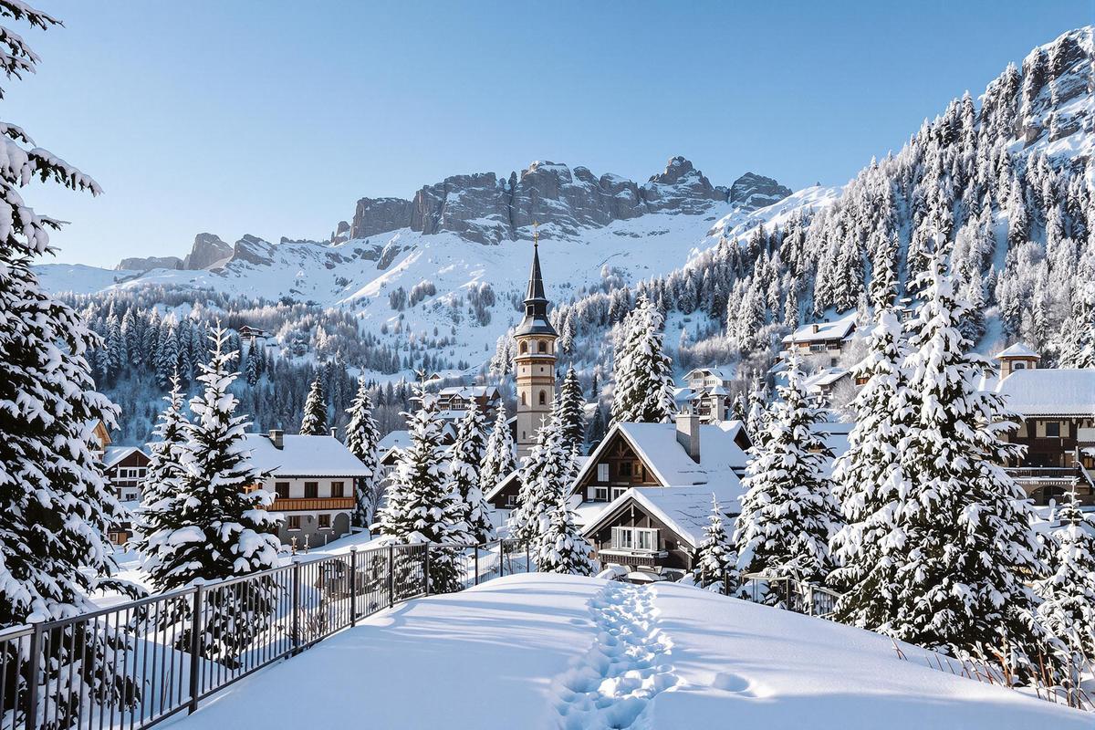 Santa Maddalena, the postcard of the Dolomites